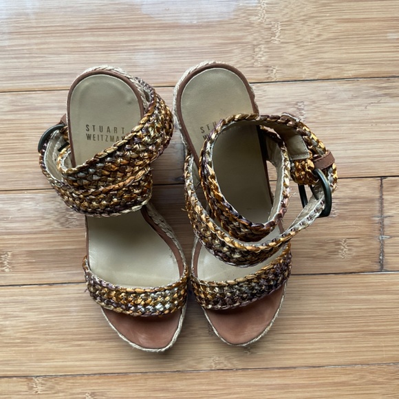 Stuart Weitzman Rafia wedges - Picture 4 of 4